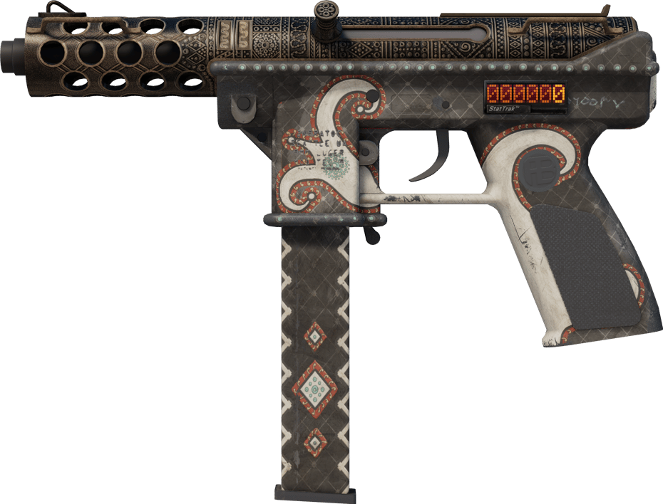 Preview image 1 of StatTrak™ Tec-9 | Jambiya (Com Muito Uso)