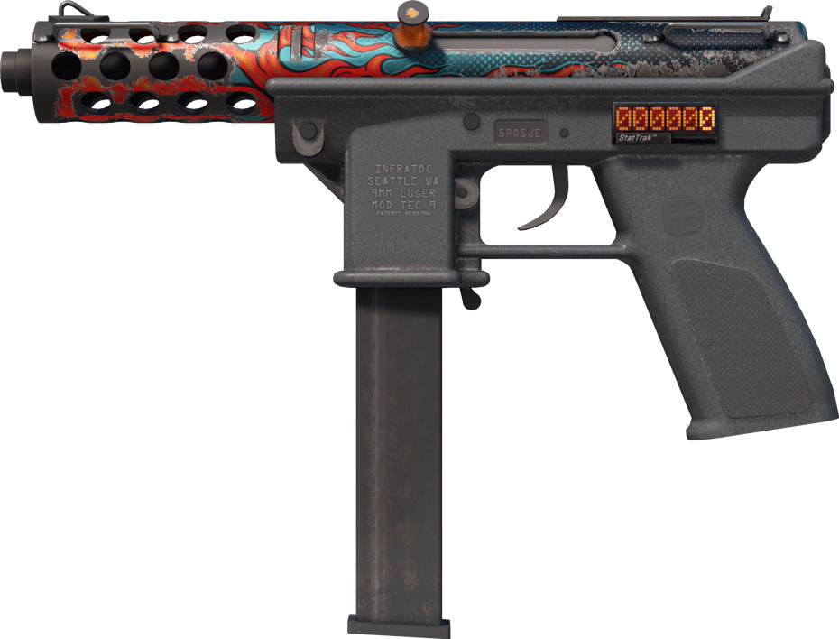 Preview image 1 of StatTrak™ Tec-9 | 重臨戰場 (重度磨損)