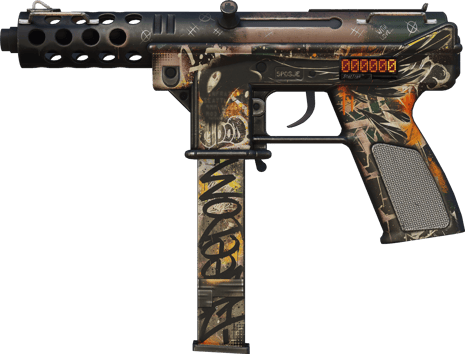StatTrak™ Tec-9 | Rebel (Com Pouco Uso)