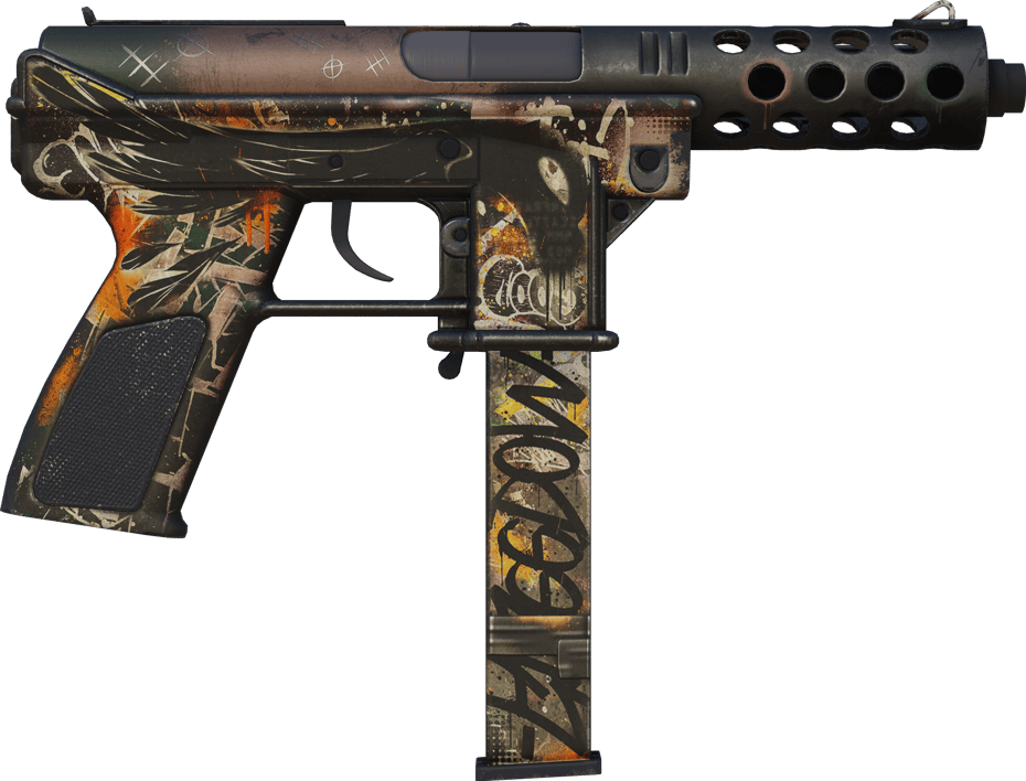 Preview image 2 of StatTrak™ Tec-9 | Rebel (WW - Khá mòn)