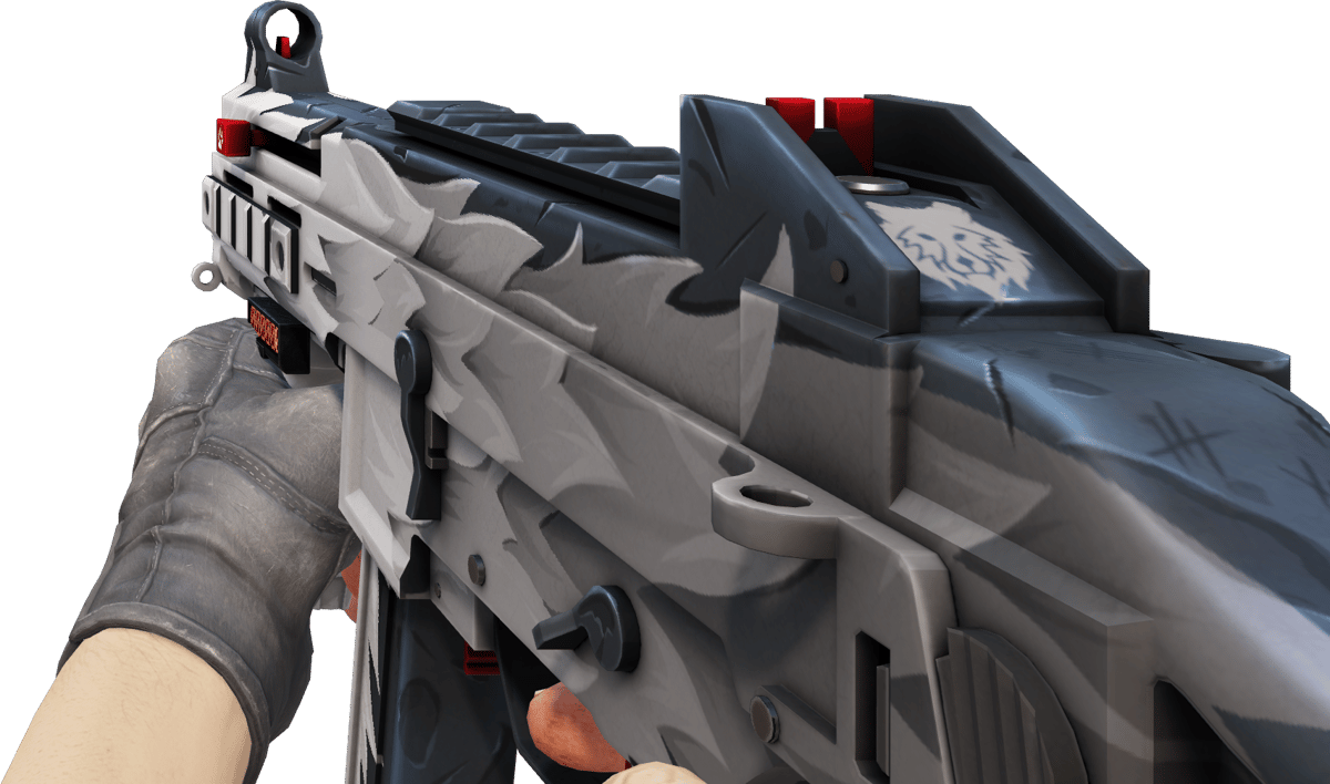 Preview image 3 of StatTrak™ UMP-45 | Arctic Wolf (Nuovo di fabbrica)