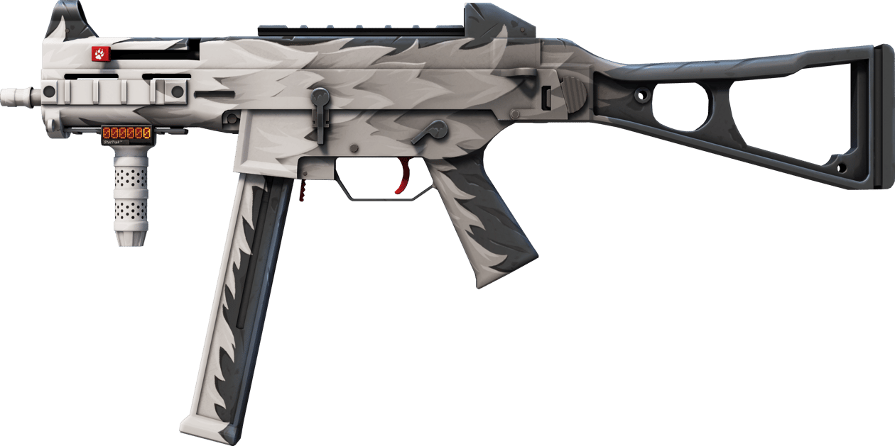 Preview image 1 of StatTrak™ UMP-45 | Arctic Wolf (Nuovo di fabbrica)
