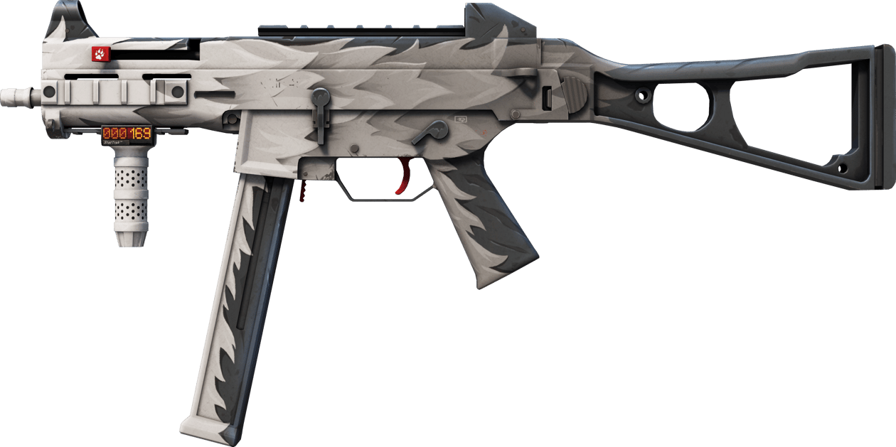 Preview image 1 of StatTrak™ UMP-45 | 极地孤狼 (久经沙场)