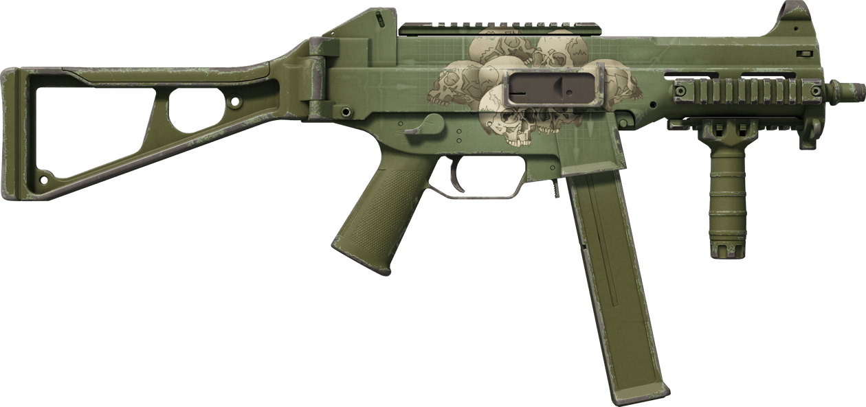 Preview image 2 of StatTrak™ UMP-45 | Bone Pile (Testato sul campo)