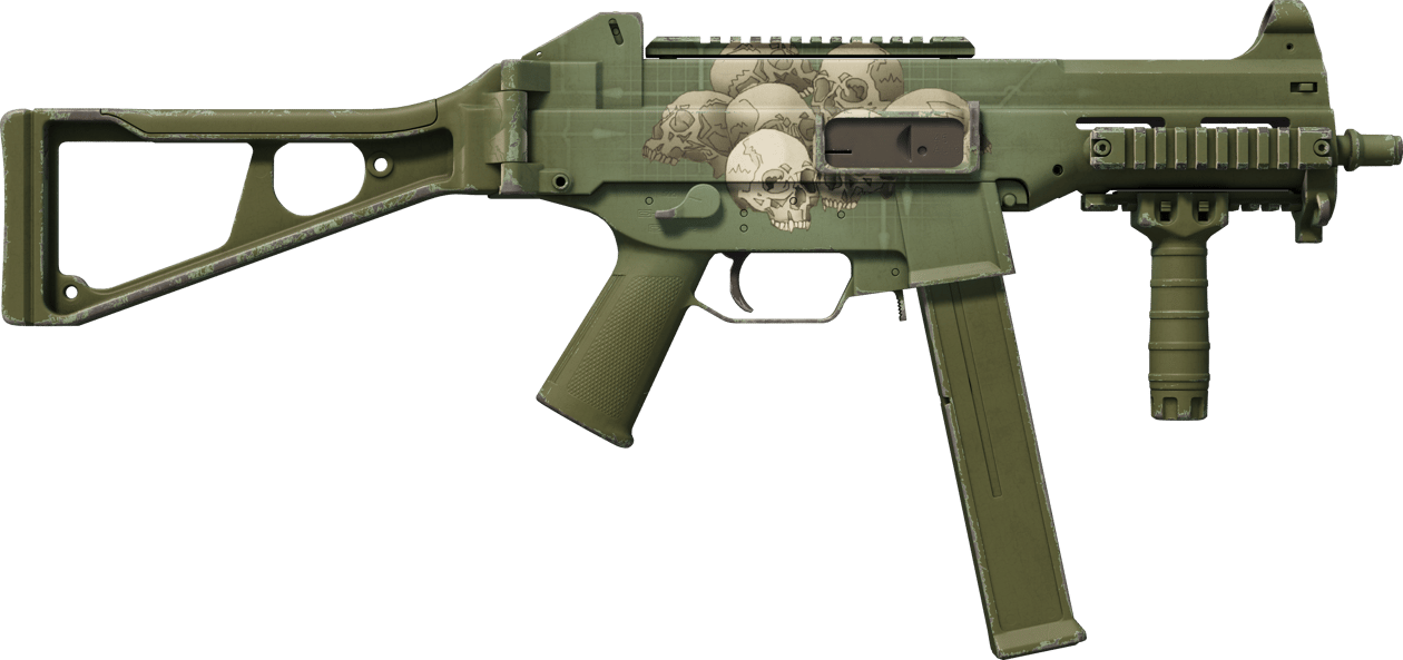 Preview image 2 of StatTrak™ UMP-45 | 白骨之堆 (略有磨损)
