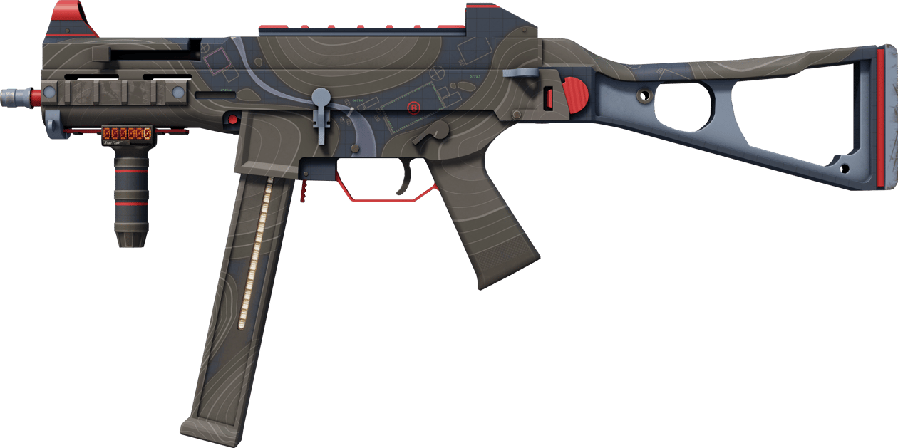 Preview image 1 of StatTrak™ UMP-45 | Brifing (Fabrikadan Yeni Çıkmış)