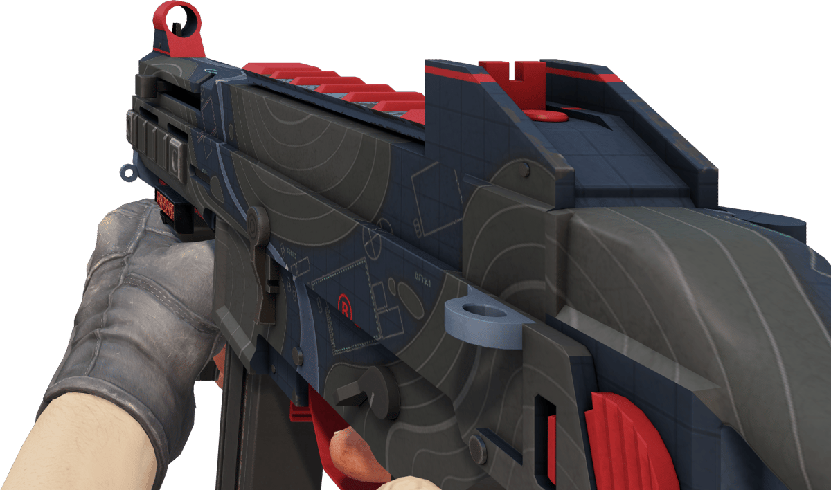 Preview image 3 of StatTrak™ UMP-45 | Briefing (Testée sur le terrain)