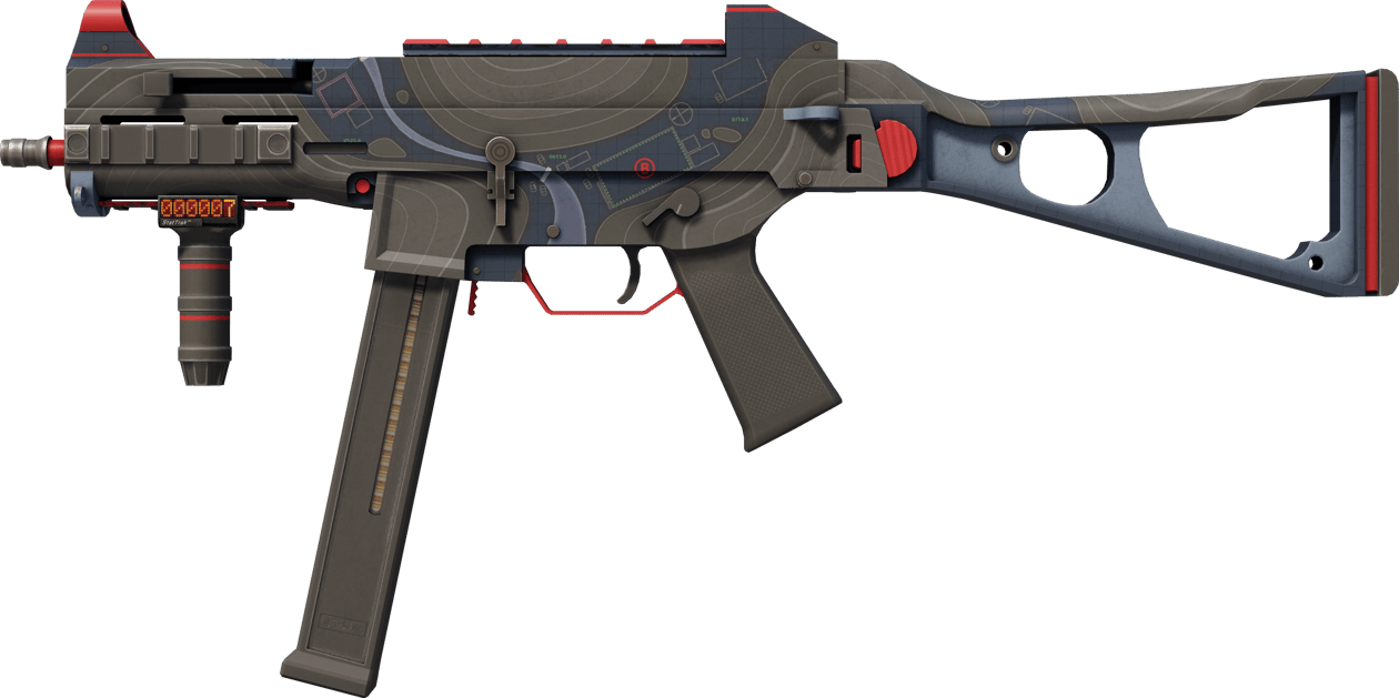 Preview image 1 of StatTrak™ UMP-45 | Briefing (Testée sur le terrain)