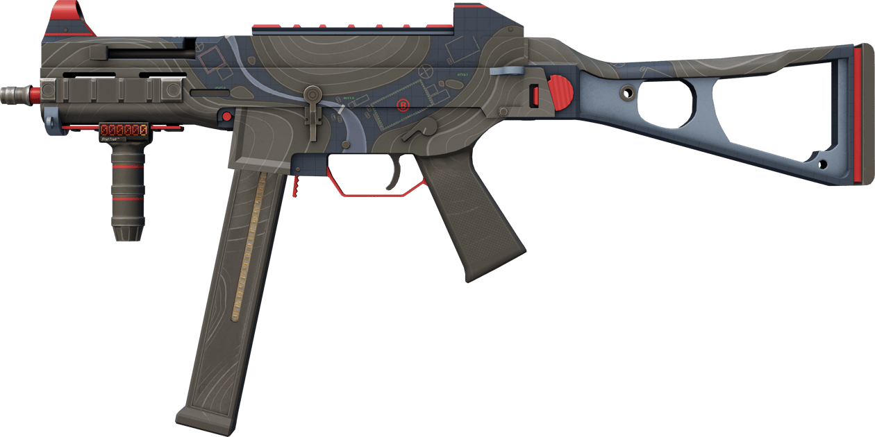 Preview image 1 of UMP-45 (StatTrak™) | Briefing (Minimale Gebrauchsspuren)