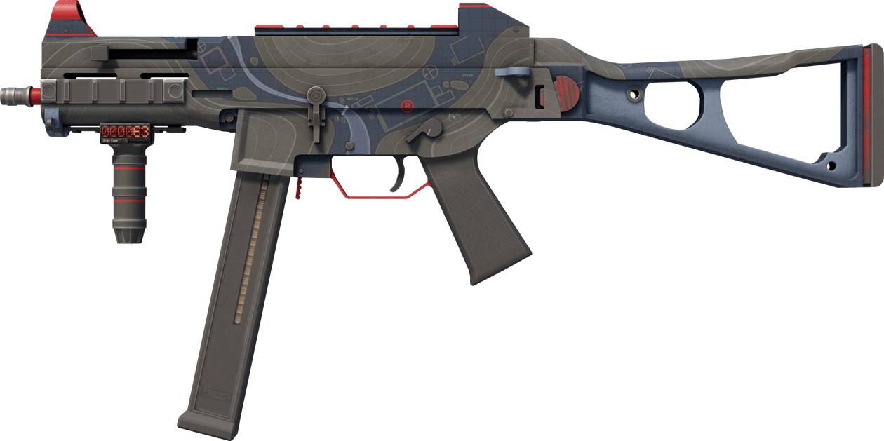 Preview image 1 of StatTrak™ UMP-45 | Briefing (Usée)