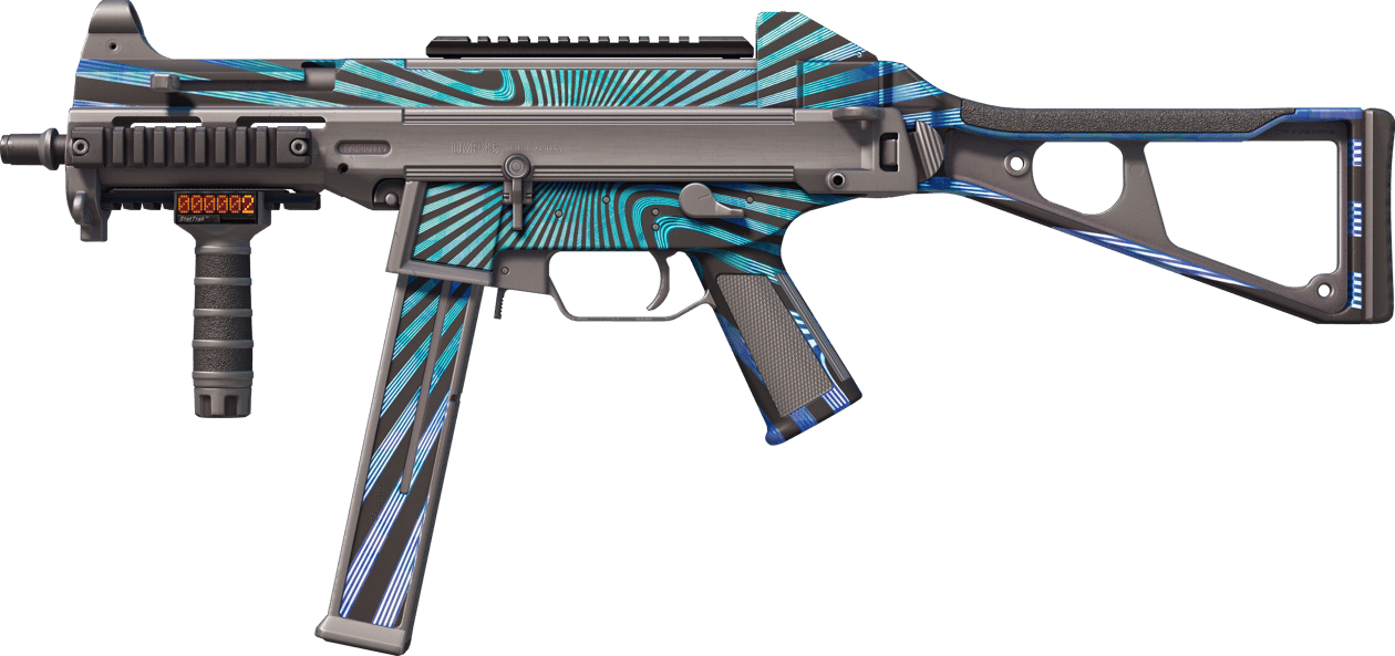 Preview image 1 of UMP-45 (StatTrak™) | Continuum (MW - Trầy ít)