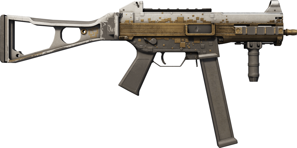 Preview image 2 of StatTrak™ UMP-45 | Gold Bismuth (Gasto)