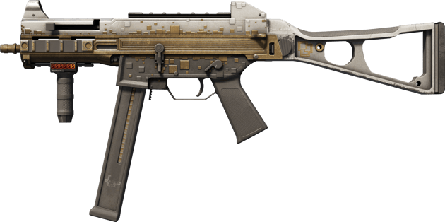 StatTrak™ UMP-45 | 金鉍輝煌 (戰痕累累)