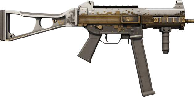 Preview image 2 of StatTrak™ UMP-45 | 金鉍輝煌 (重度磨損)