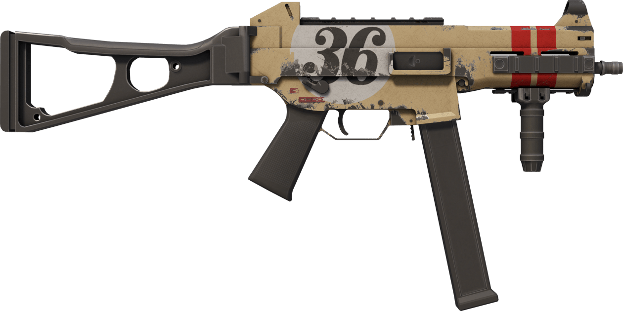 Preview image 2 of StatTrak™ UMP-45 | 车王 (久经沙场)