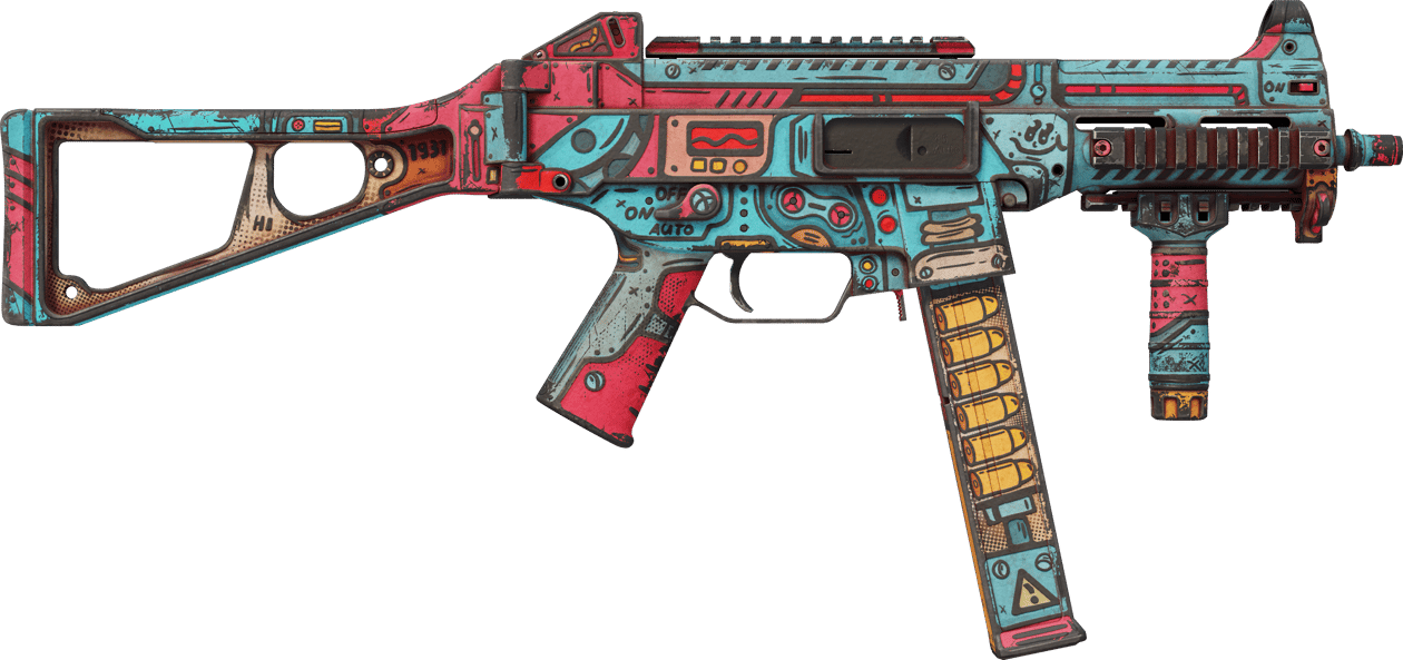 Preview image 2 of StatTrak™ UMP-45 | Fabrique à K.O. (Usée)