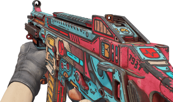 Preview image 3 of StatTrak™ UMP-45 | K.O. Factory (Well-Worn)