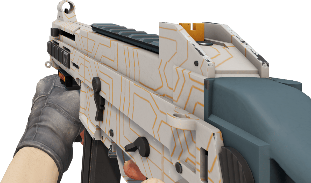 Preview image 3 of StatTrak™ UMP-45 | Labyrinth (FN - Mới cứng)