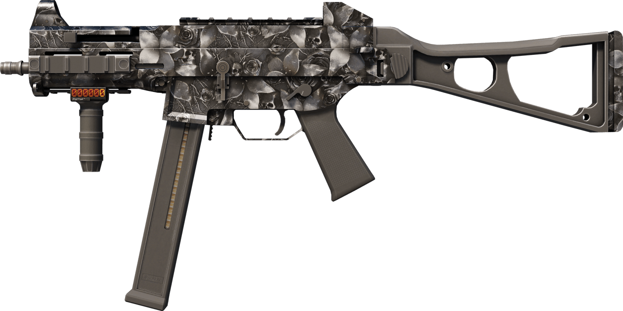 Preview image 1 of StatTrak™ UMP-45 | Metal Flowers (Original de Fábrica)