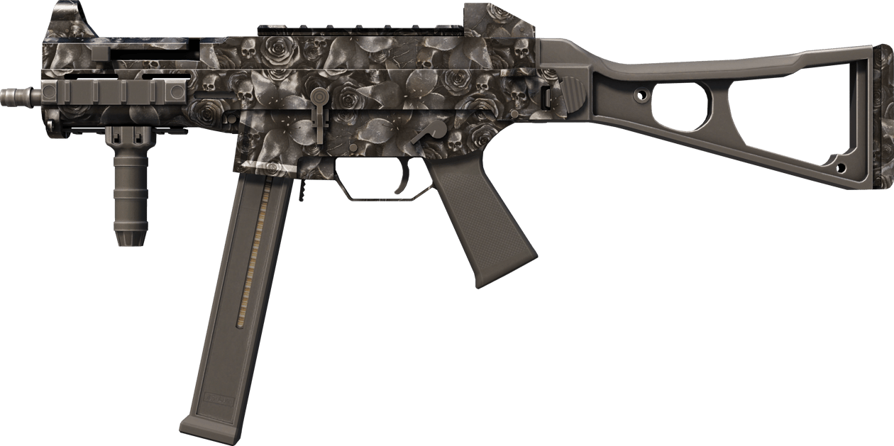 Preview image 1 of StatTrak™ UMP-45 | Flores de metal (Algo desgastado)