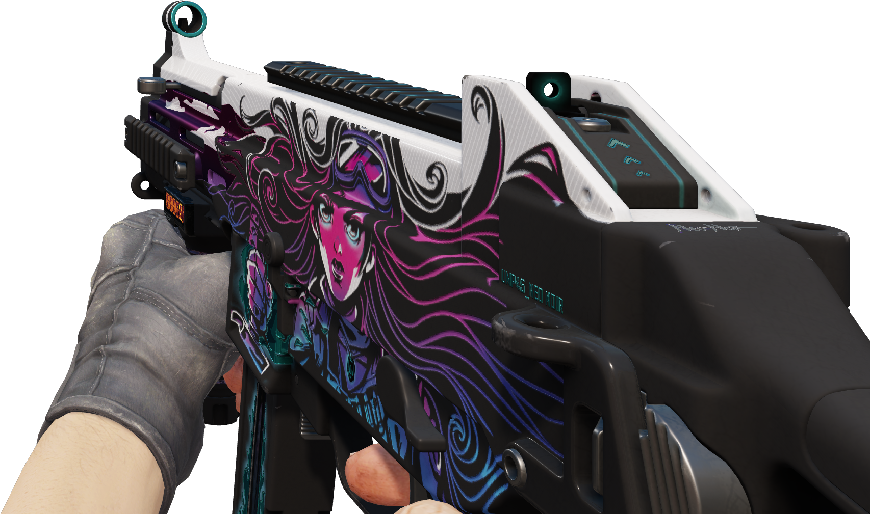 Preview image 4 of StatTrak™ UMP-45 | Neo-Noir (Factory New)
