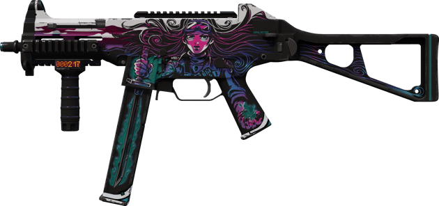 StatTrak™ UMP-45 | 黑色魅影 (久经沙场)