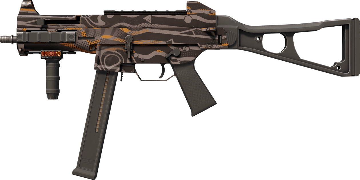Preview image 1 of StatTrak™ UMP-45 | Oscillator (Nuovo di fabbrica)