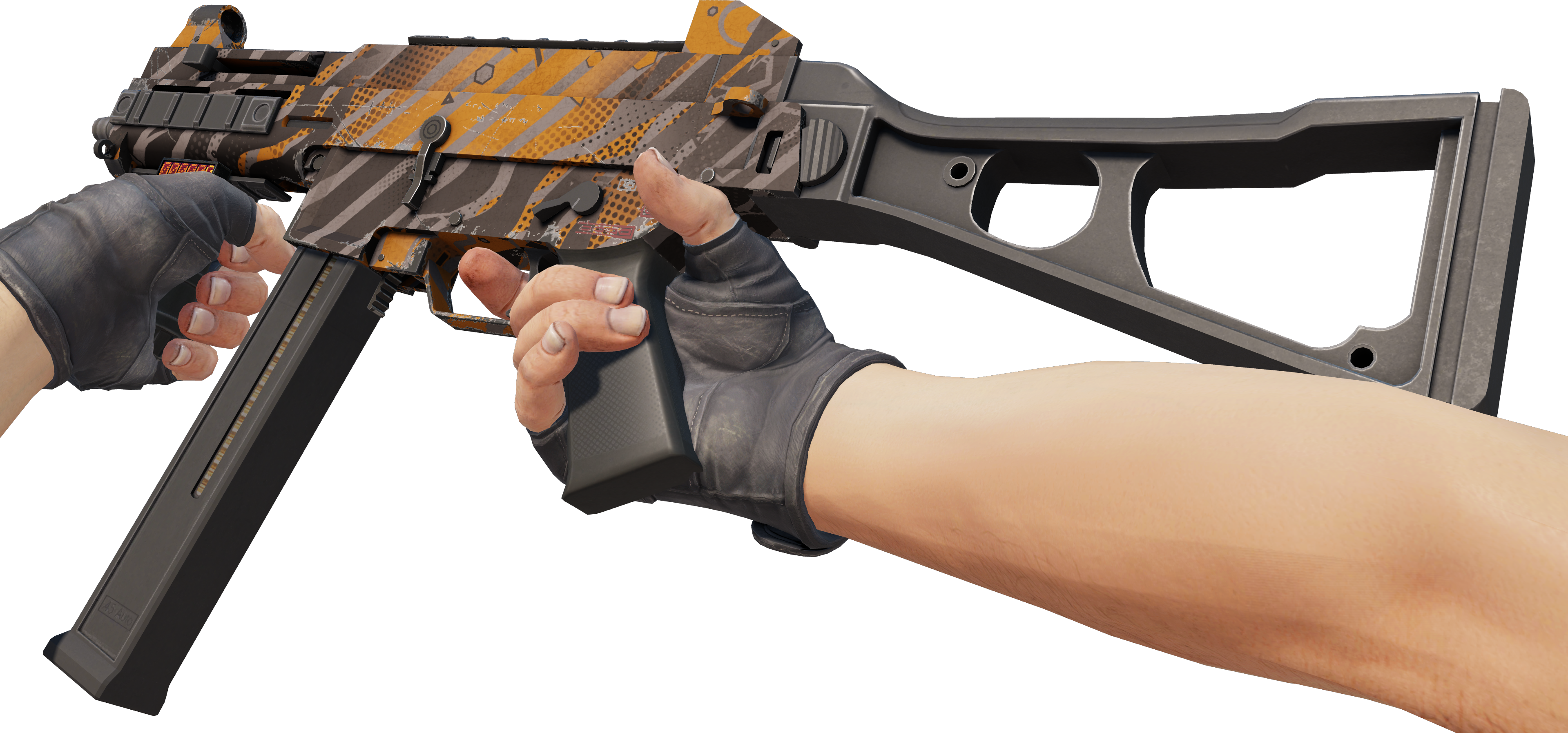 Preview image 3 of StatTrak™ UMP-45 | Oscillator (Field-Tested)