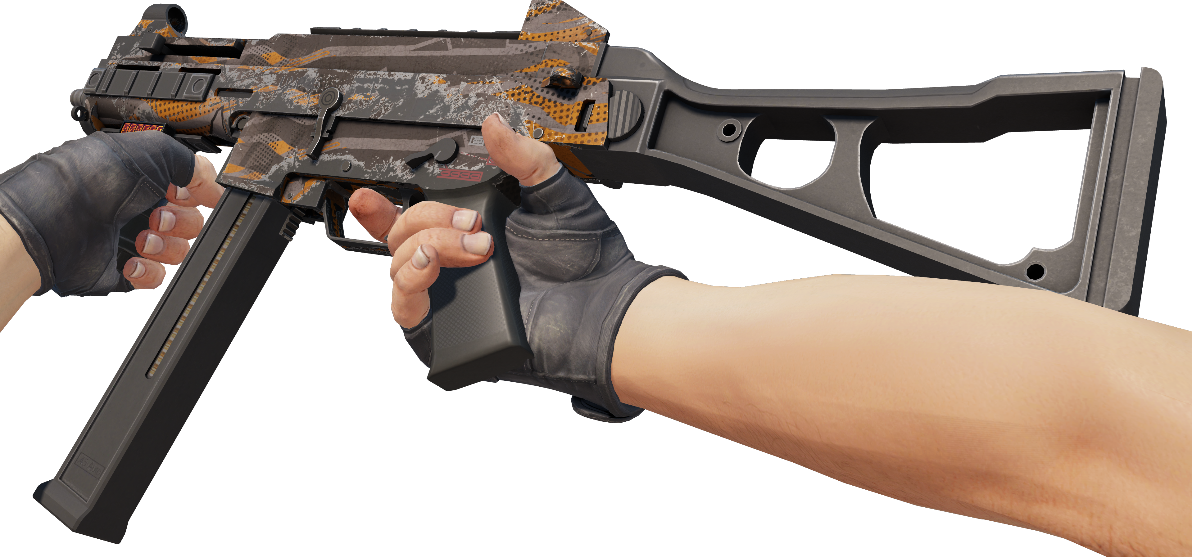 Preview image 3 of StatTrak™ UMP-45 | Oscillator (Well-Worn)