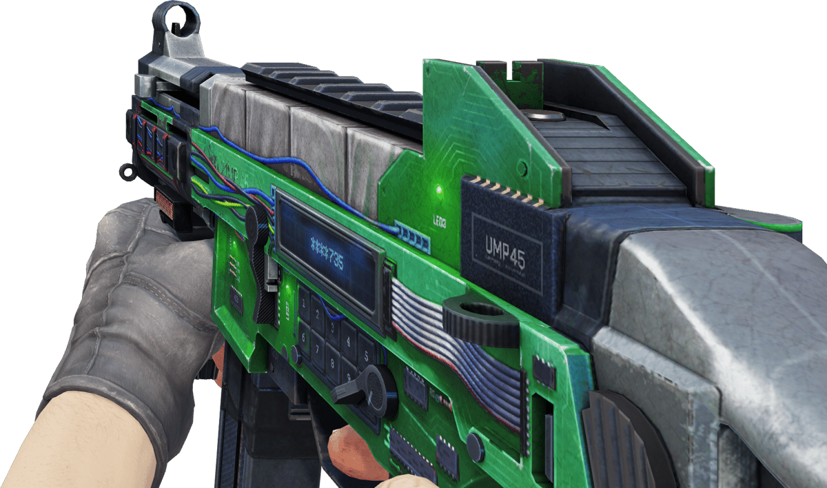 Preview image 3 of StatTrak™ UMP-45 | Plastique (Gasto)