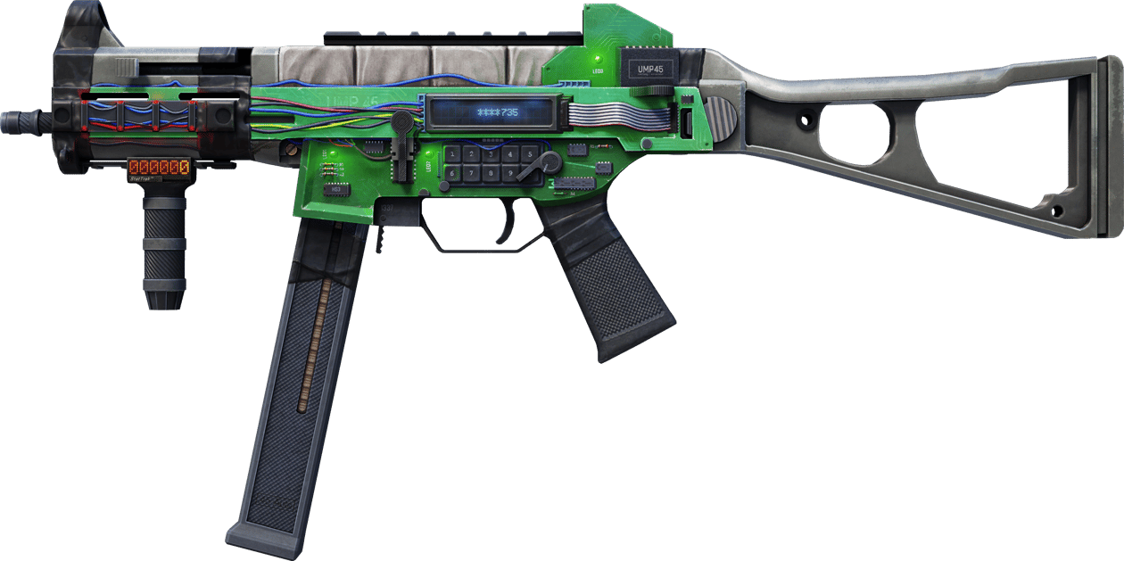 Preview image 1 of StatTrak™ UMP-45 | Plastique (Original de Fábrica)