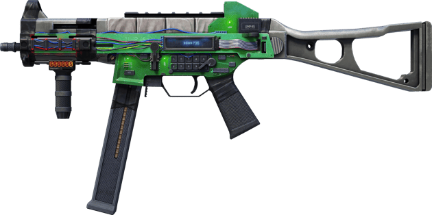 StatTrak™ UMP-45 | Plastique (Très peu usée)