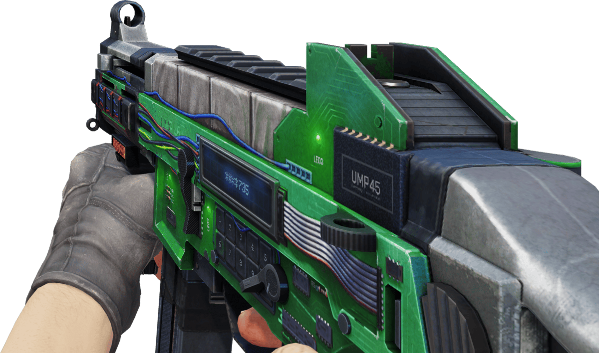 Preview image 3 of StatTrak™ UMP-45 | Plastique (Com Muito Uso)