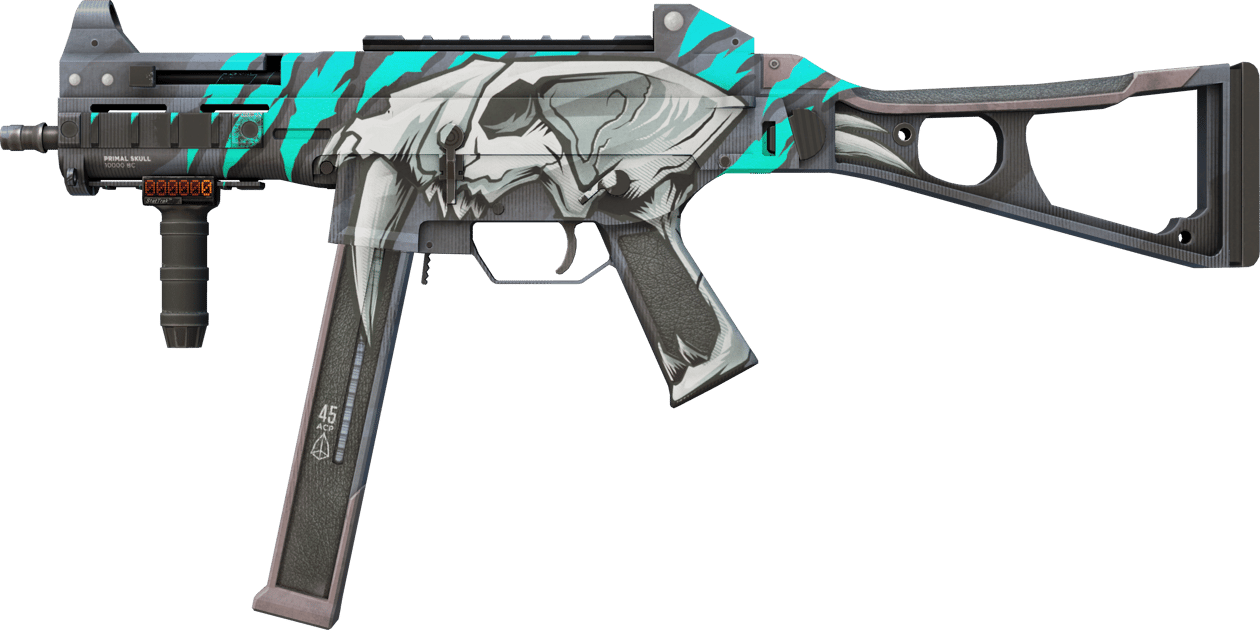 Preview image 1 of UMP-45 (StatTrak™) | Primal Saber (ผ่านการทดสอบภาคสนาม)