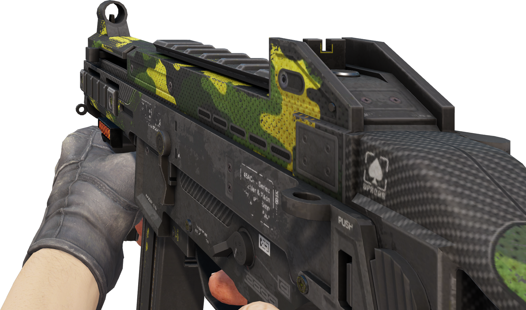 Preview image 4 of StatTrak™ UMP-45 | Riot (Battle-Scarred)