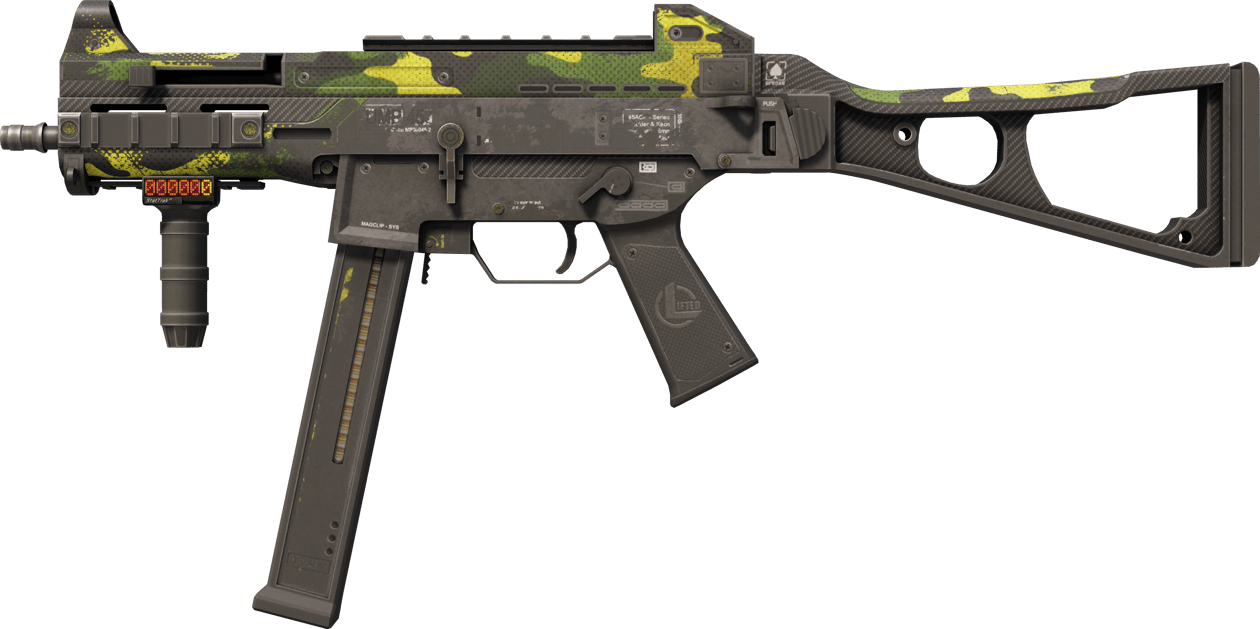 Preview image 1 of UMP-45 (StatTrak™) | Unruhe (Kampfspuren)