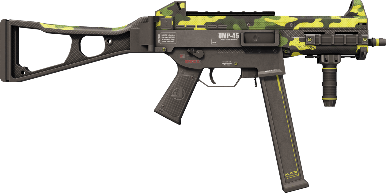 Preview image 2 of UMP-45 (StatTrak™) | Unruhe (Fabrikneu)