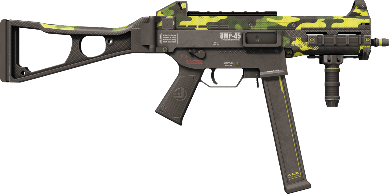 Preview image 2 of UMP-45 (StatTrak™) | Unruhe (Einsatzerprobt)