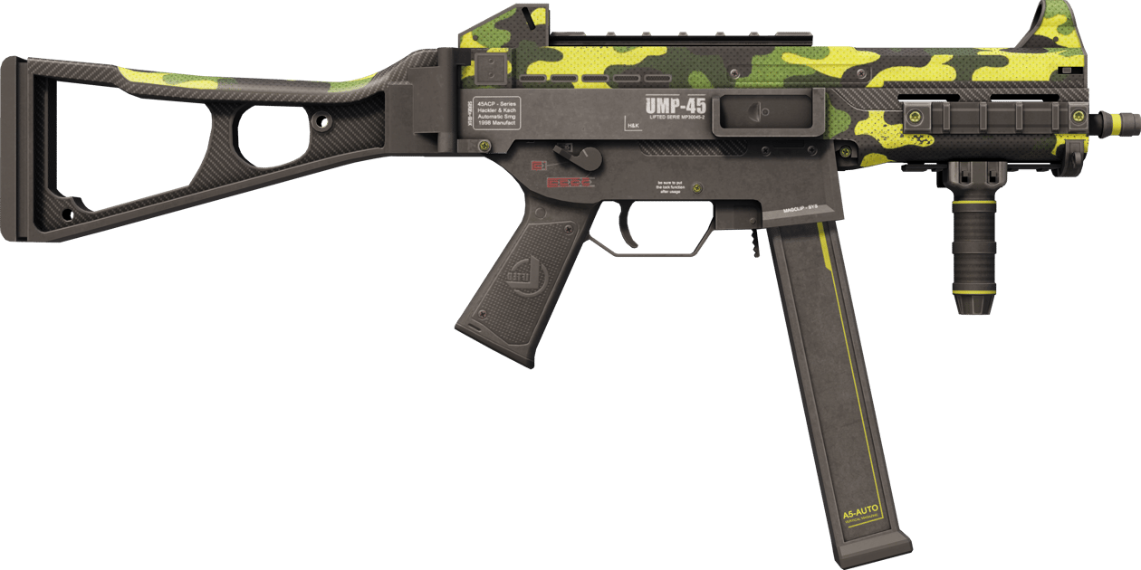 Preview image 2 of UMP-45 (StatTrak™) | Riot (มีรอยถลอกเล็กน้อย)