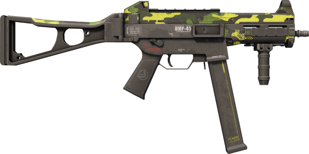 Preview image 2 of StatTrak™ UMP-45 | Émeute (Usée)