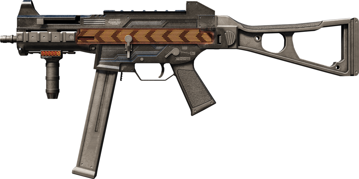 Preview image 1 of StatTrak™ UMP-45 | 路障 (破损不堪)