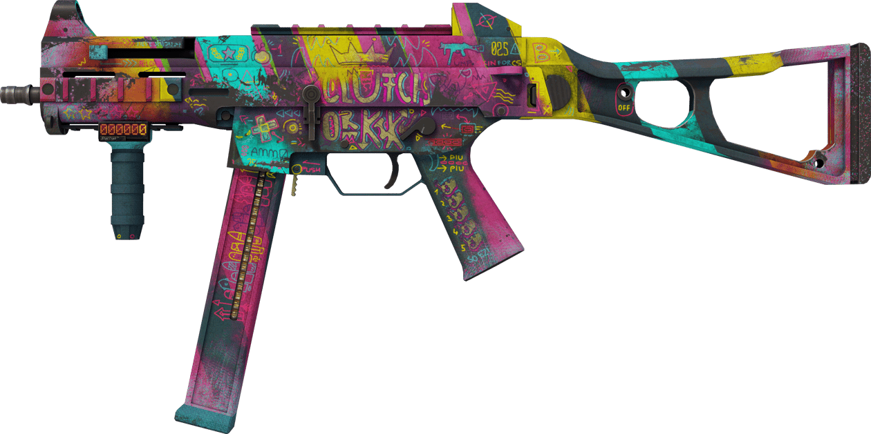 Preview image 1 of StatTrak™ UMP-45 | Kreatives Köpfchen (Kampfspuren)