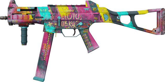 StatTrak™ UMP-45 | Kreatives Köpfchen (Abgenutzt)