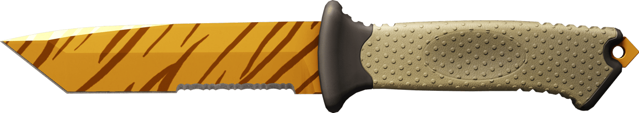 Preview image 2 of ★ StatTrak™ Faca Ursus | Tiger Tooth (Original de Fábrica)