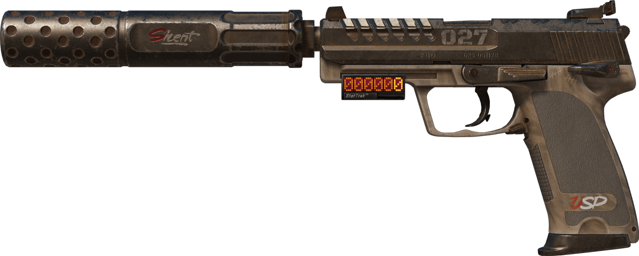 Preview image 1 of StatTrak™ USP-S | 27 (Well-Worn)