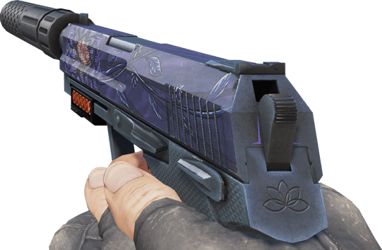 Preview image 3 of StatTrak™ USP-S | Black Lotus (Field-Tested)