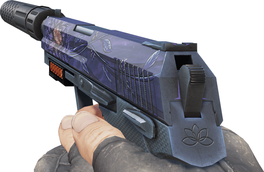 Preview image 3 of StatTrak™ USP-S | 검은 연꽃 (거의 깨끗한)