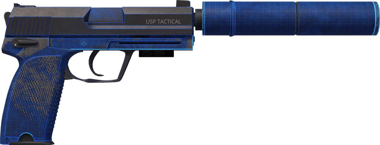 Preview image 2 of StatTrak™ USP-S | Blueprint (ถลอกปอกเปิกจากการรบ)