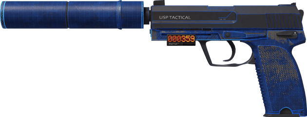 StatTrak™ USP-S | Blueprint (ถลอกปอกเปิกจากการรบ)