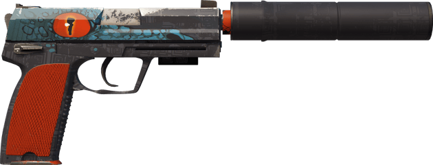 Preview image 2 of StatTrak™ USP-S | Caïman (Très peu usée)